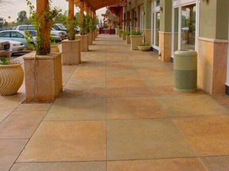 Colored squares-specialty concrete Colored squares-specialty concrete